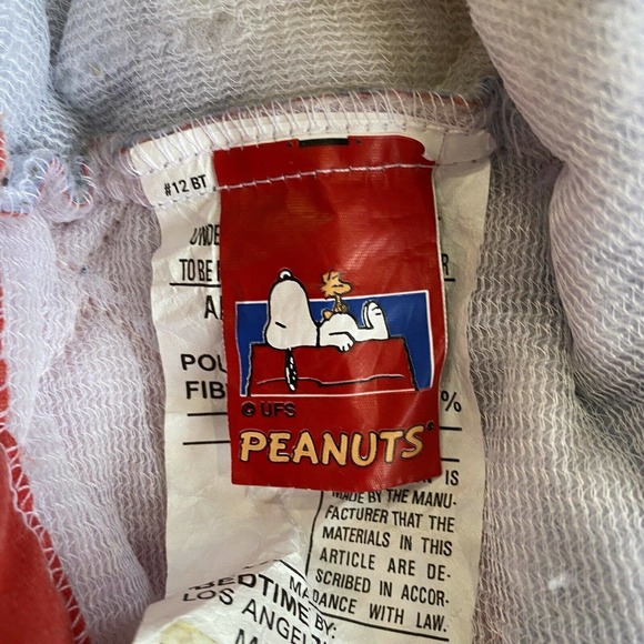 Vintage Peanuts Gang Baby Snoopy Sports Baby/Toddler Crib Blanket - Picture 3 of 8